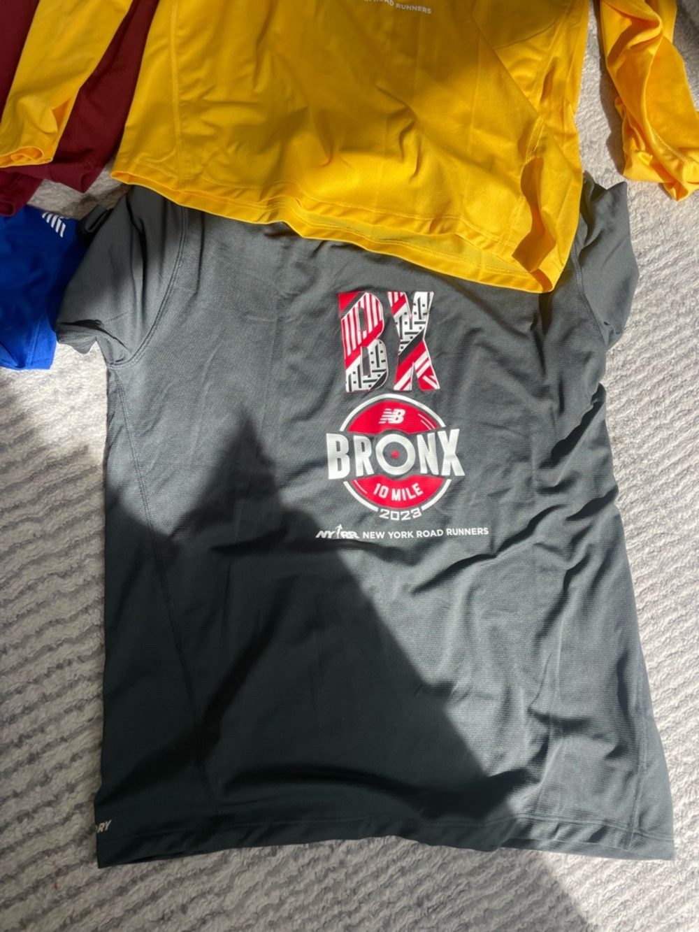 4 NYRR running shirts - Picture 3 of 5